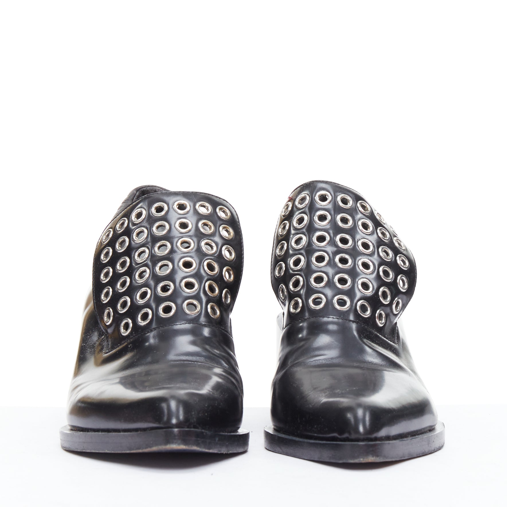 Jil Sander Grommet Heel Loafers - Image 6