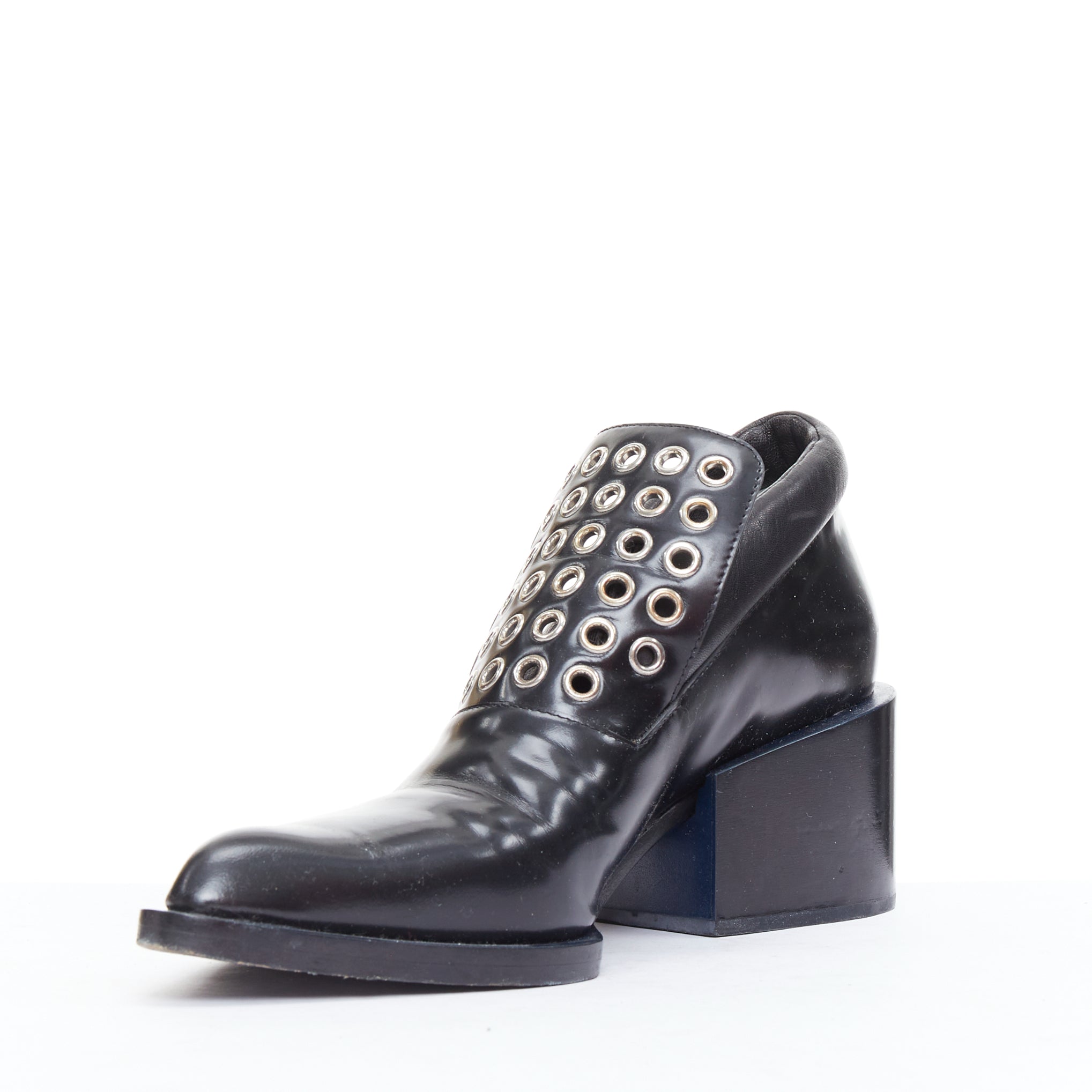 Jil Sander Grommet Heel Loafers - 4