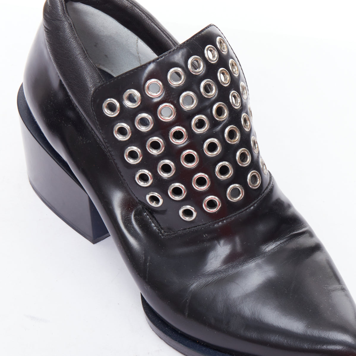 Jil Sander Grommet Heel Loafers - Detail 2