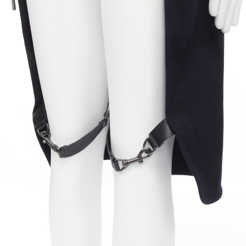 Balenciaga Wool Apron Dungaree - Back view