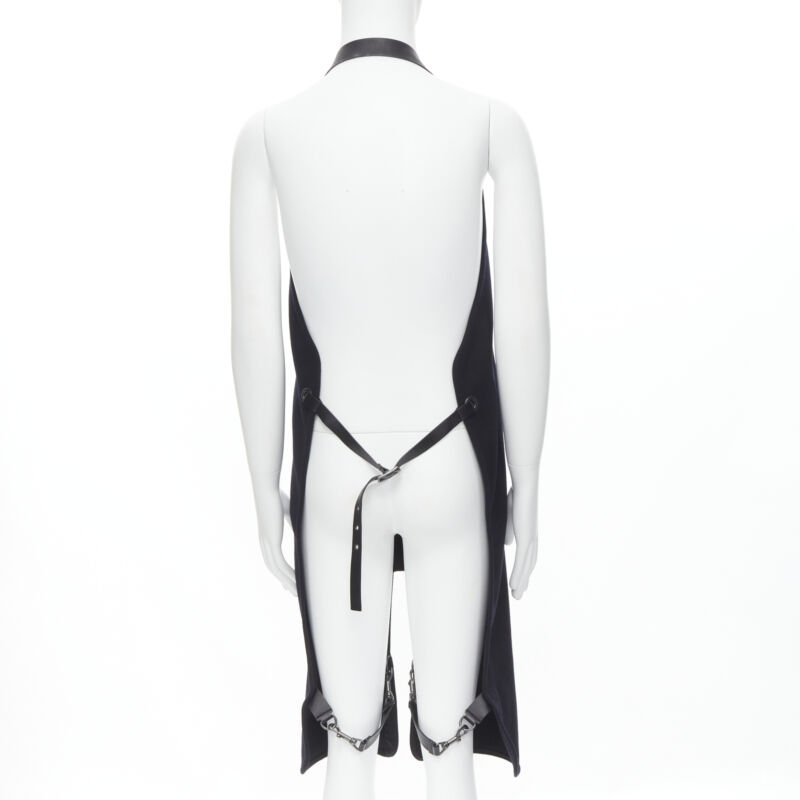 Balenciaga Wool Apron Dungaree - Side view