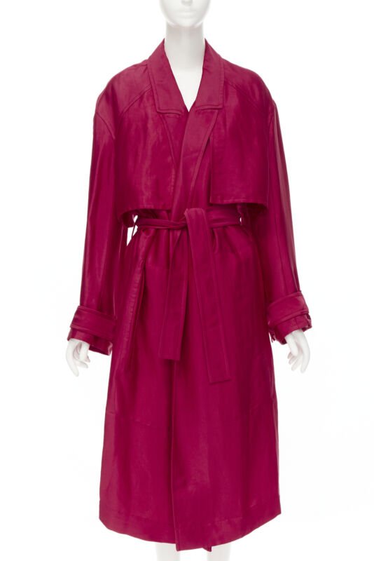Haider Ackermann Pink Layered Robe Coat