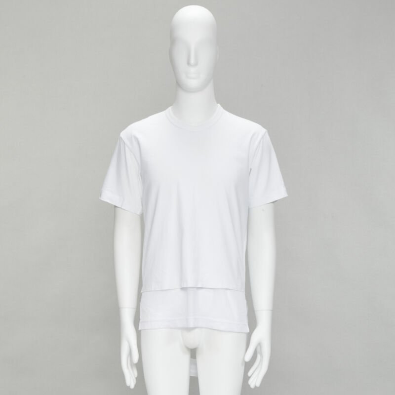 Comme Des Garcons Fishnet Hem T-Shirt - Image 13