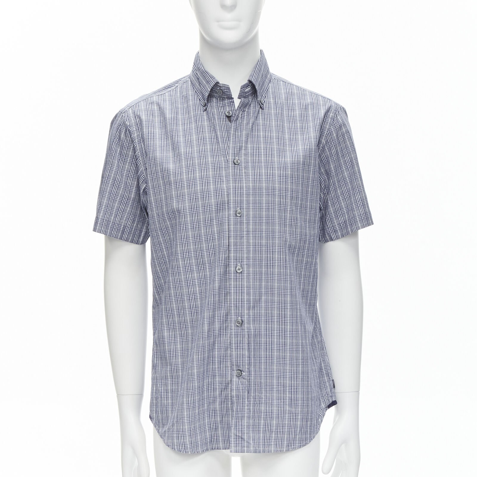 Ermenegildo Zegna Check Slim Shirt
