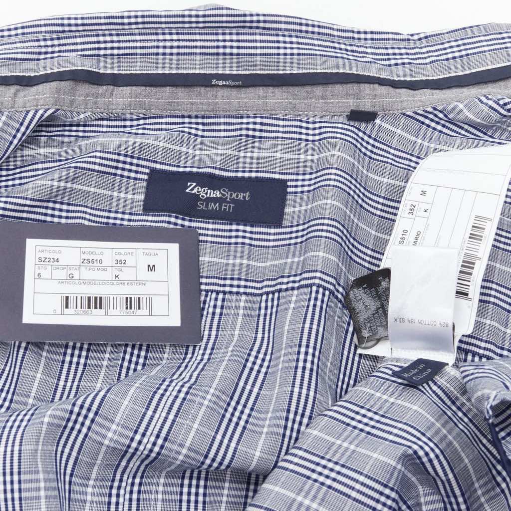 Ermenegildo Zegna Check Slim Shirt - Detail 2