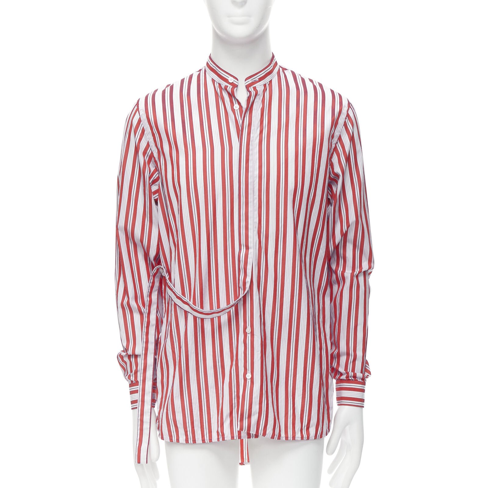 Jil Sander Striped Placket Shirt
