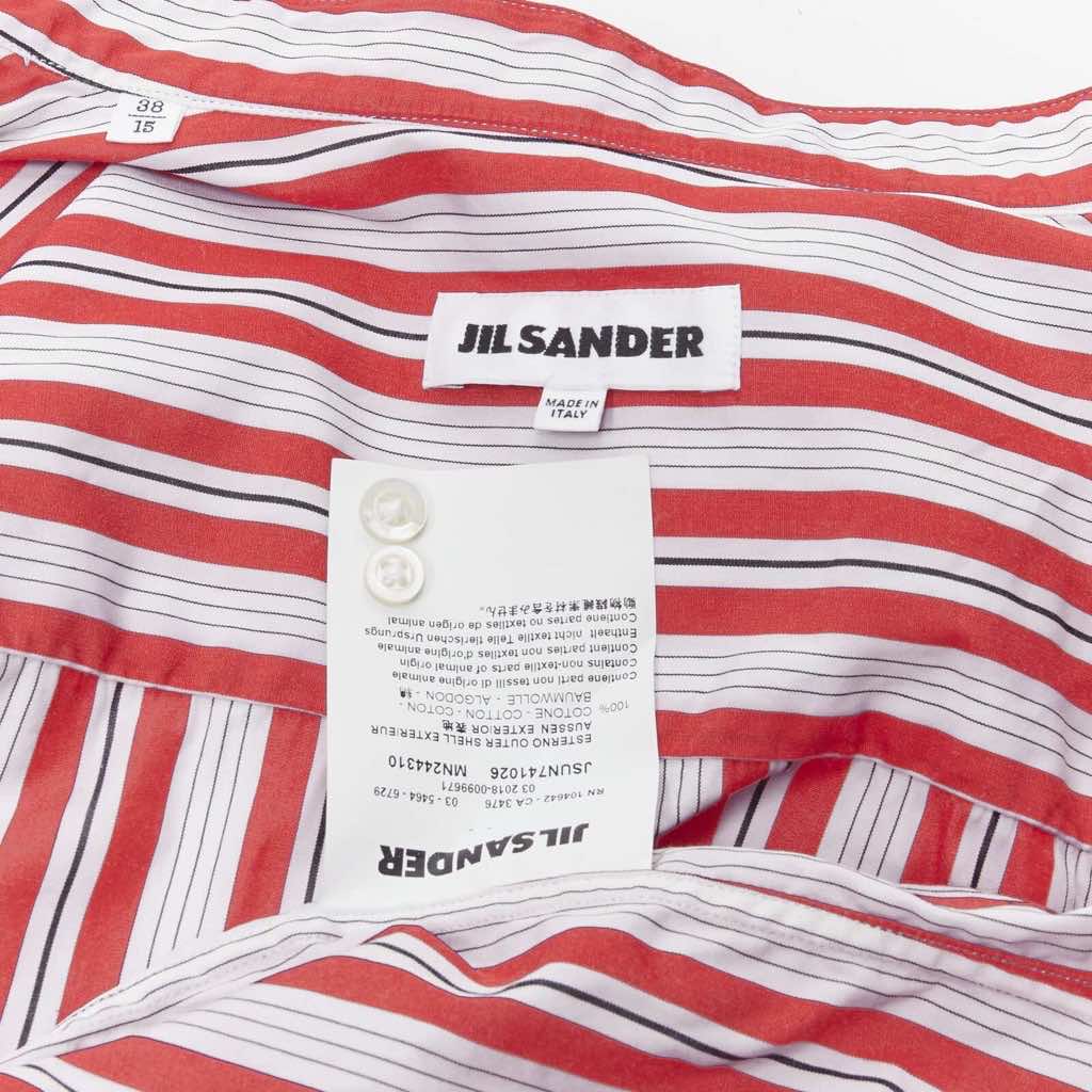 Jil Sander Striped Placket Shirt - Image 11