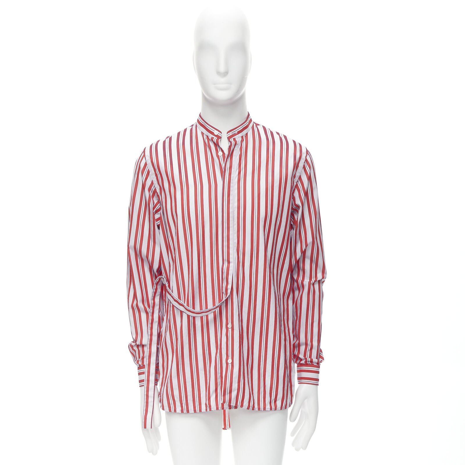 Jil Sander Striped Placket Shirt - Image 12