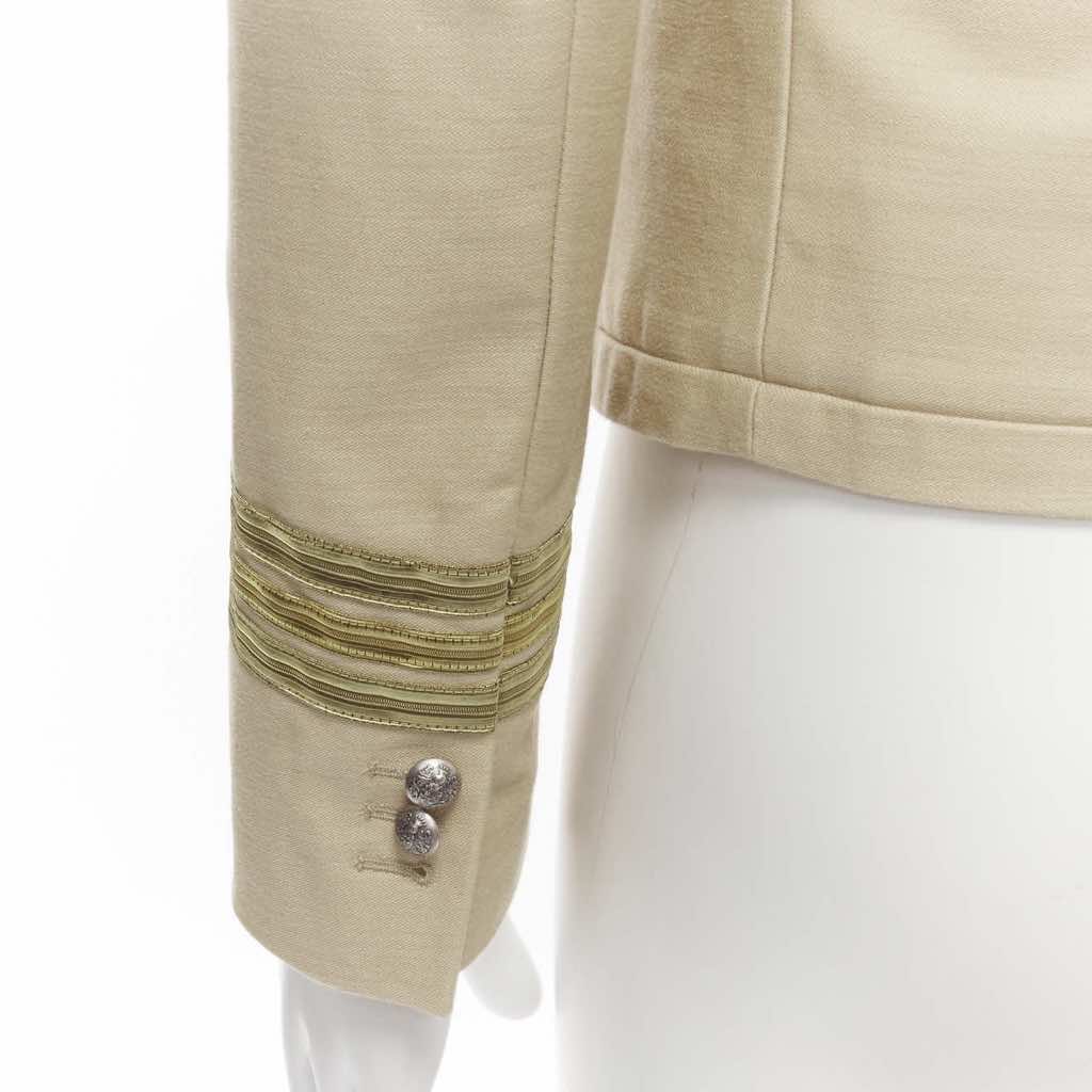 Balmain Military Trim Jacket - Back view
