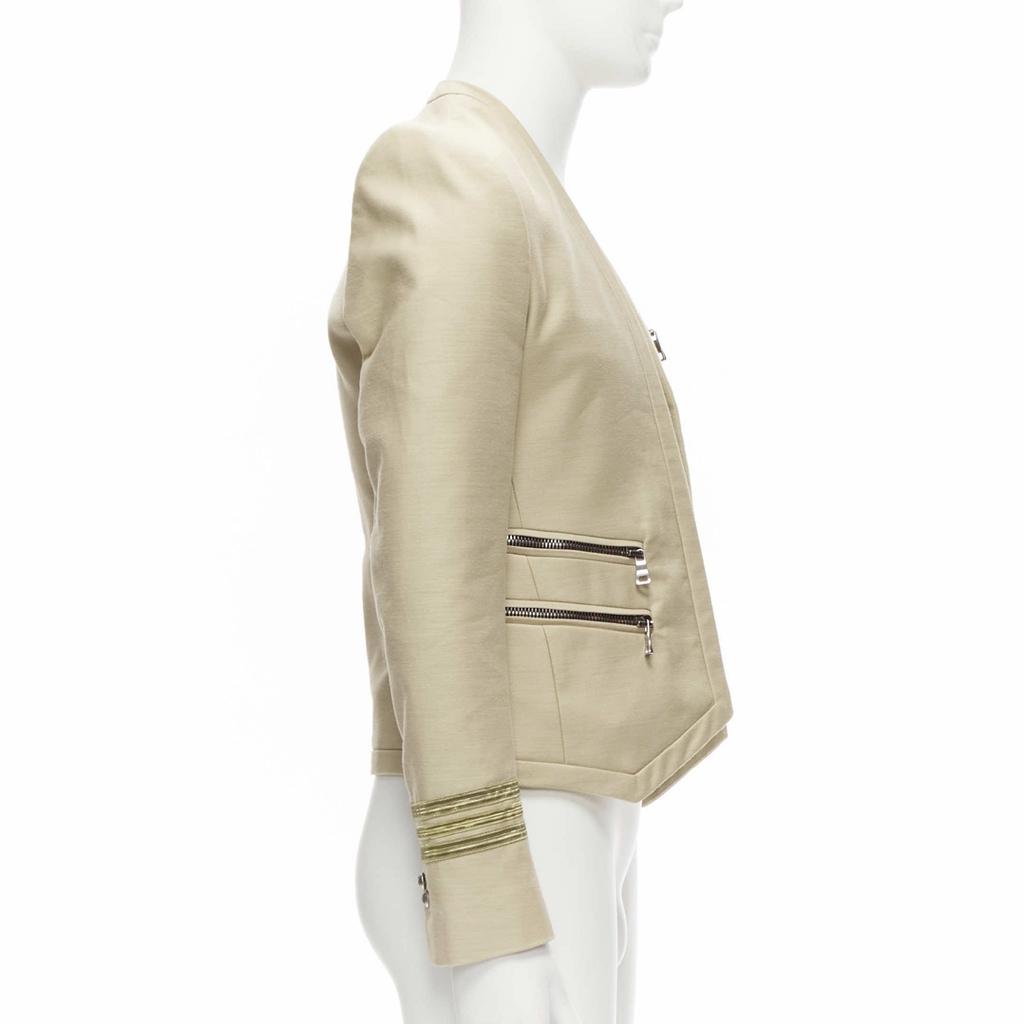 Balmain Military Trim Jacket - 4