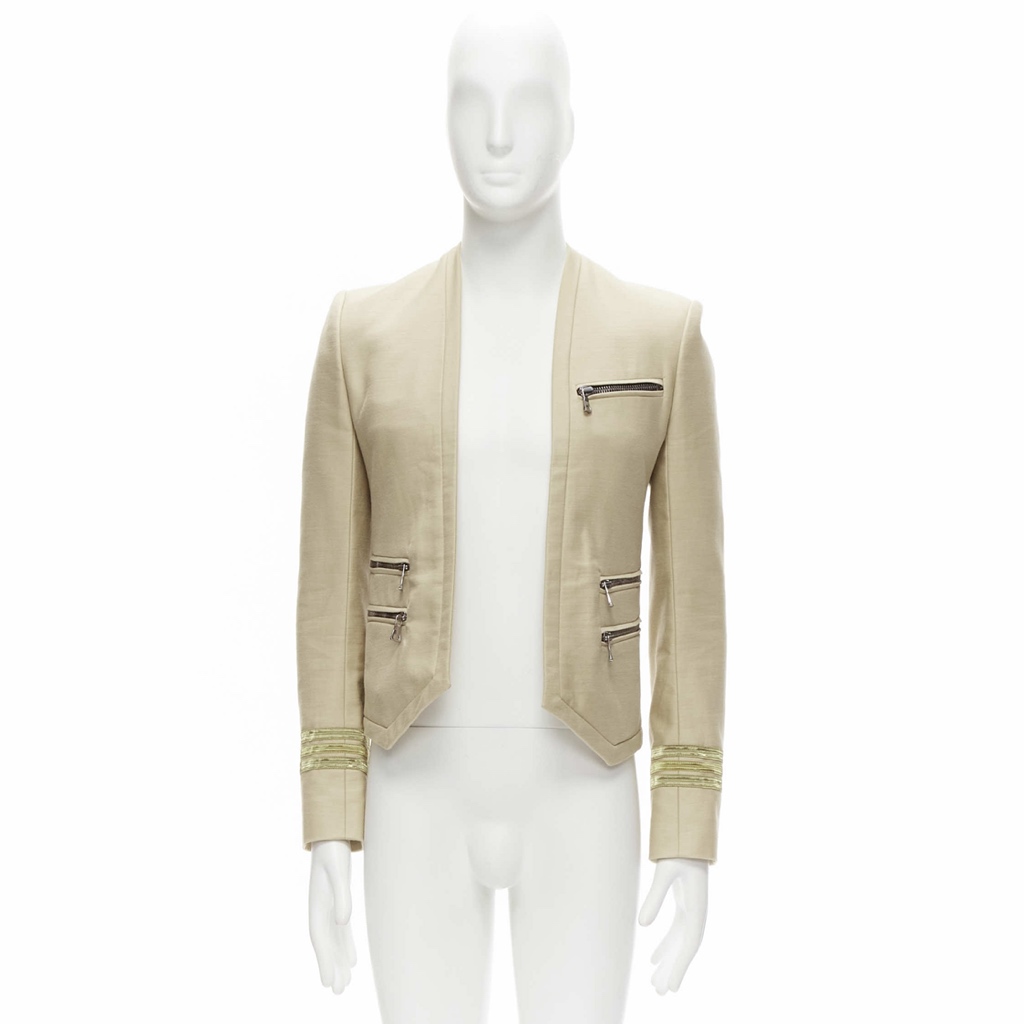 Balmain Military Trim Jacket - Image 12