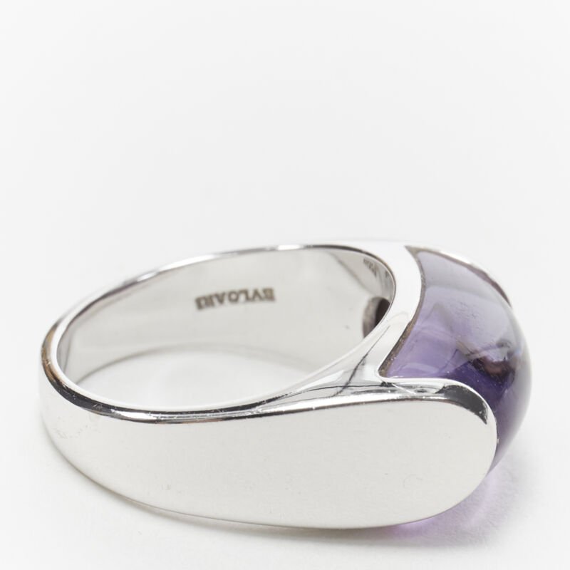 Bvlgari Amethyst Stone Ring - Image 6
