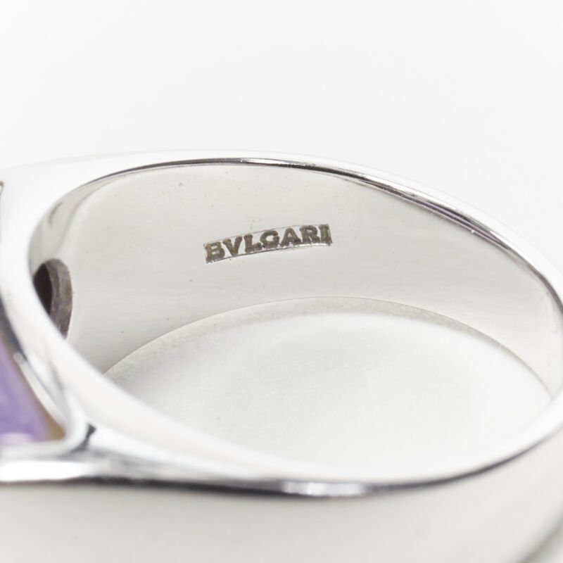 Bvlgari Amethyst Stone Ring - Detail 1