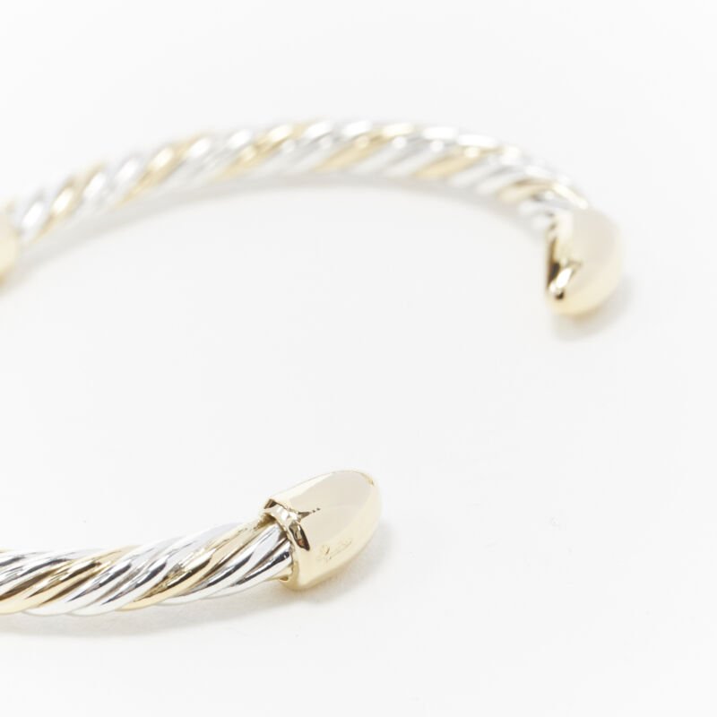 Bvlgari White Yellow Twist Bracelet - Detail 2