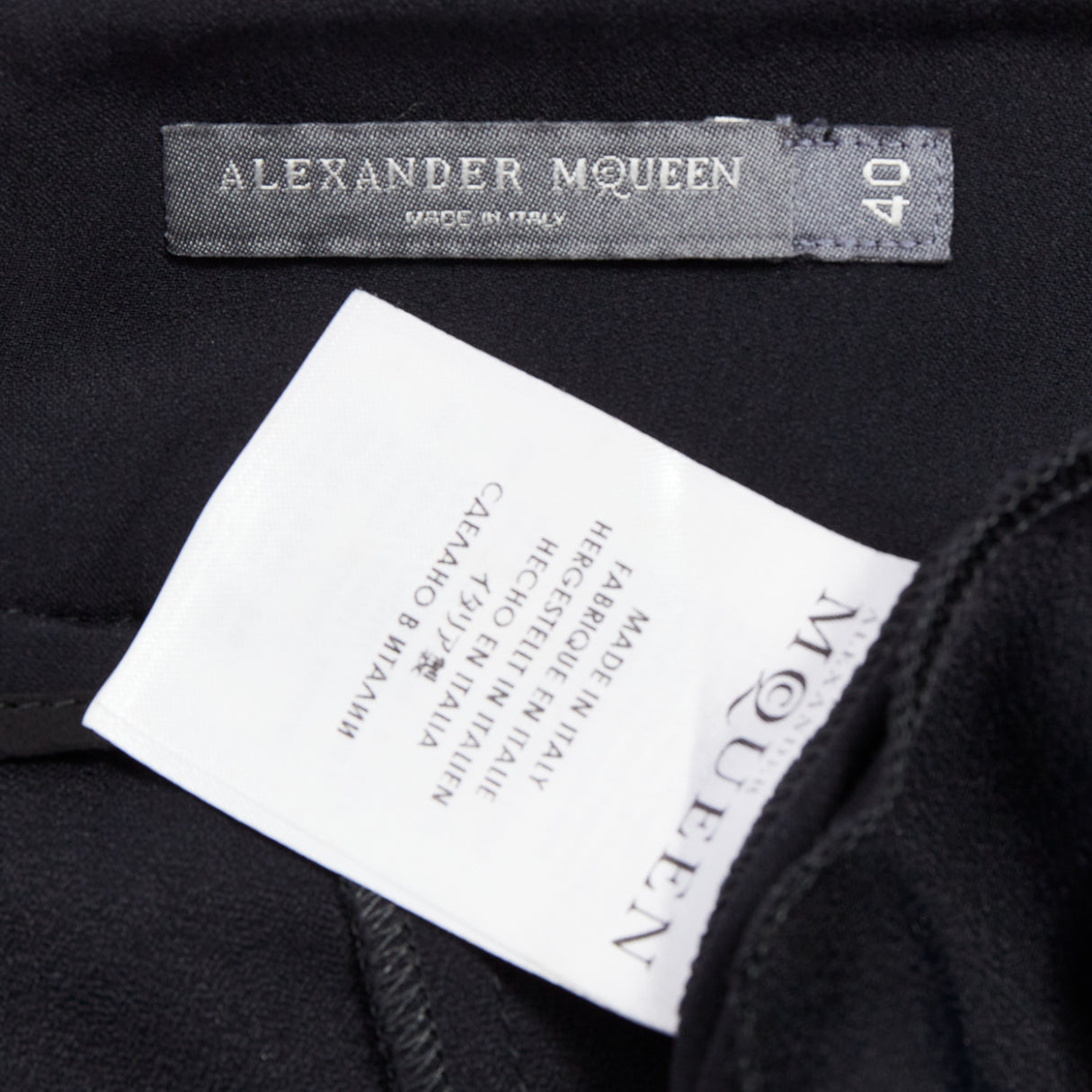 Alexander Mcqueen Leather Legging Pants - Image 10
