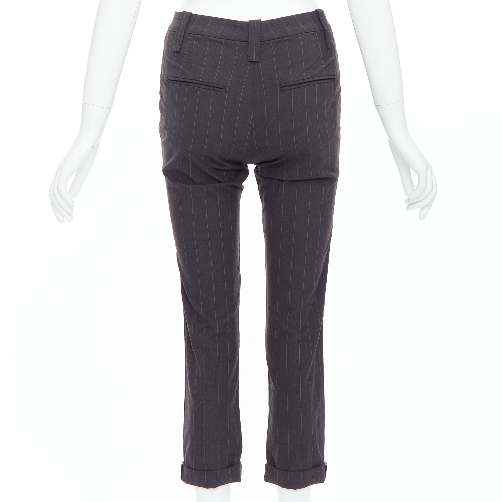 Brunello Cucinelli Twill Tapered Pants - Side view