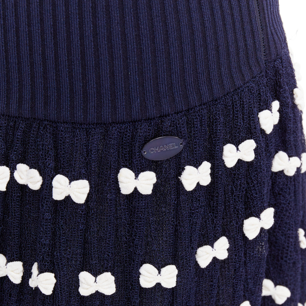 Chanel Bow Tulle Skirt - Back view