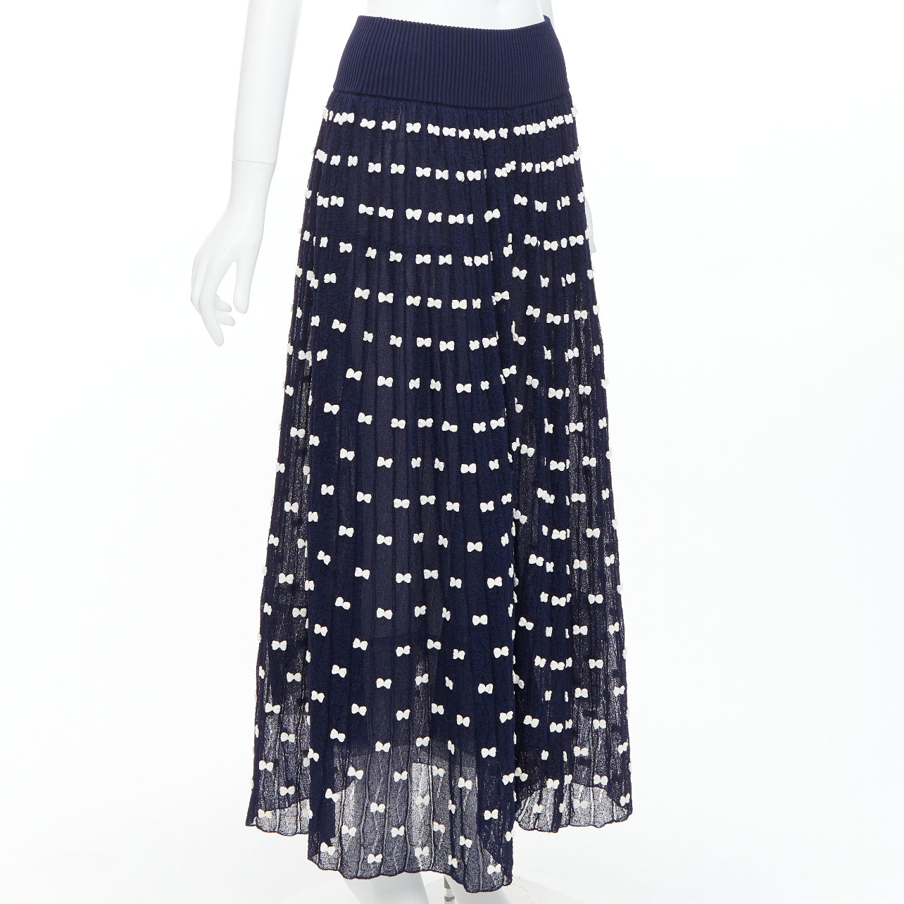 Chanel Bow Tulle Skirt - Image 6