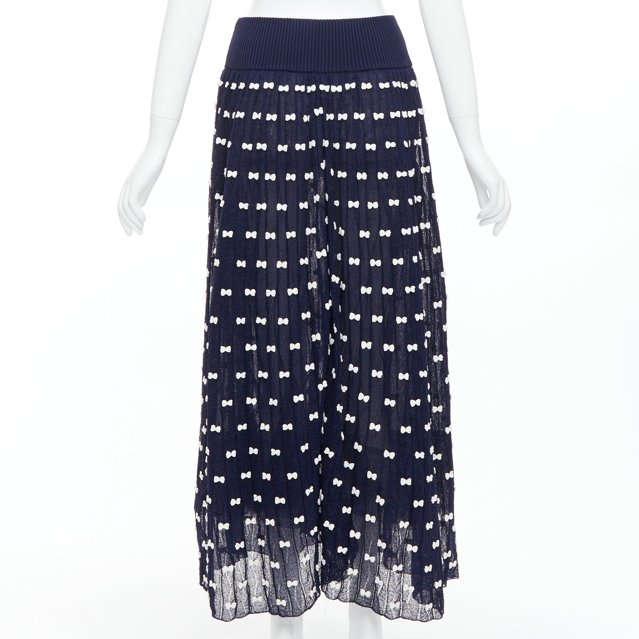 Chanel Bow Tulle Skirt - Side view