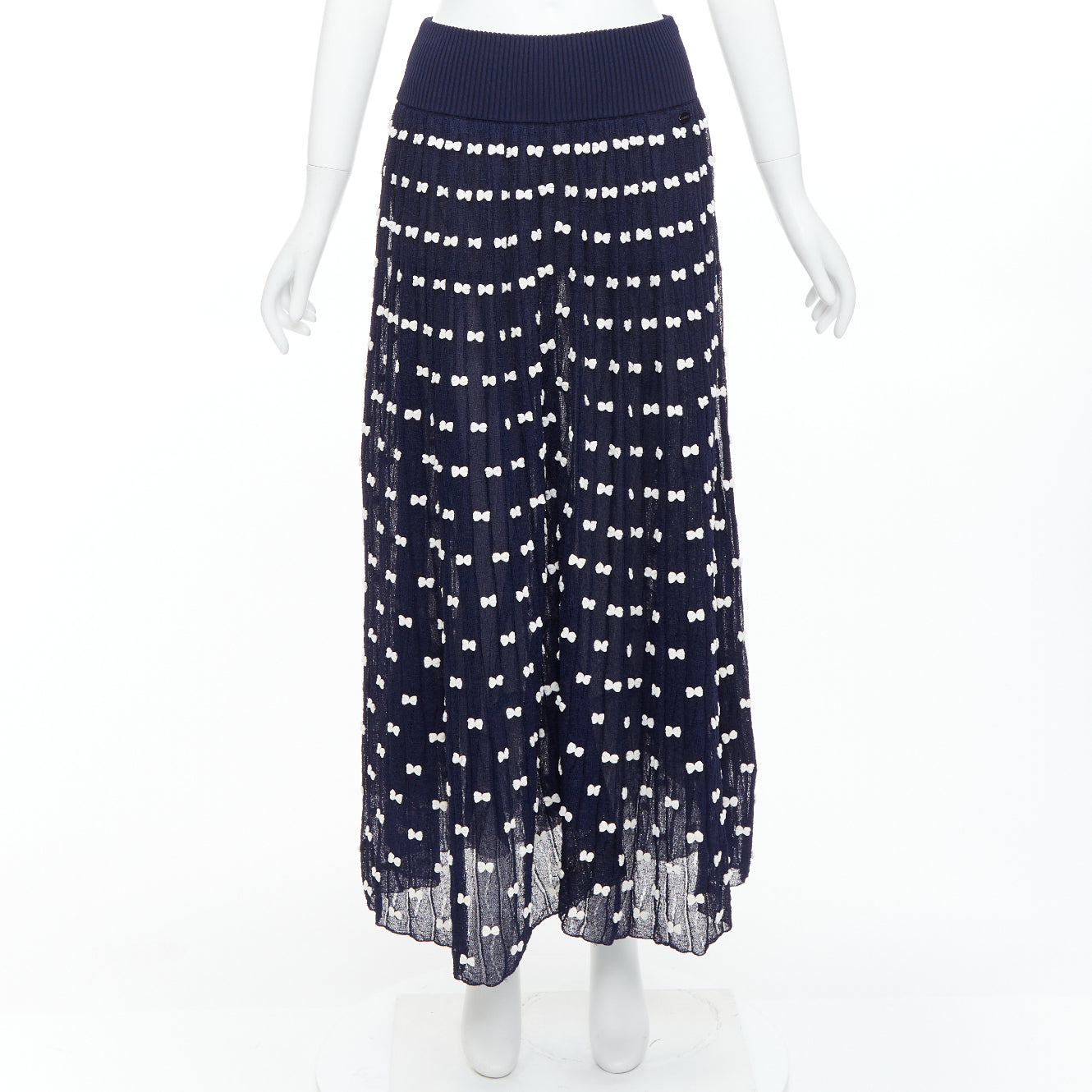 Chanel Bow Tulle Skirt - Image 11