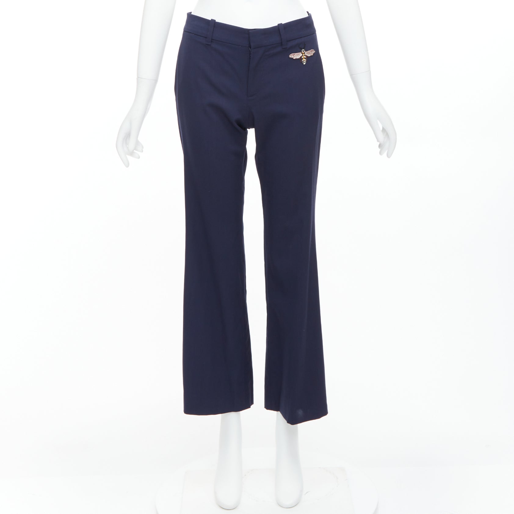 Gucci Bee Flared Pants - Image 12