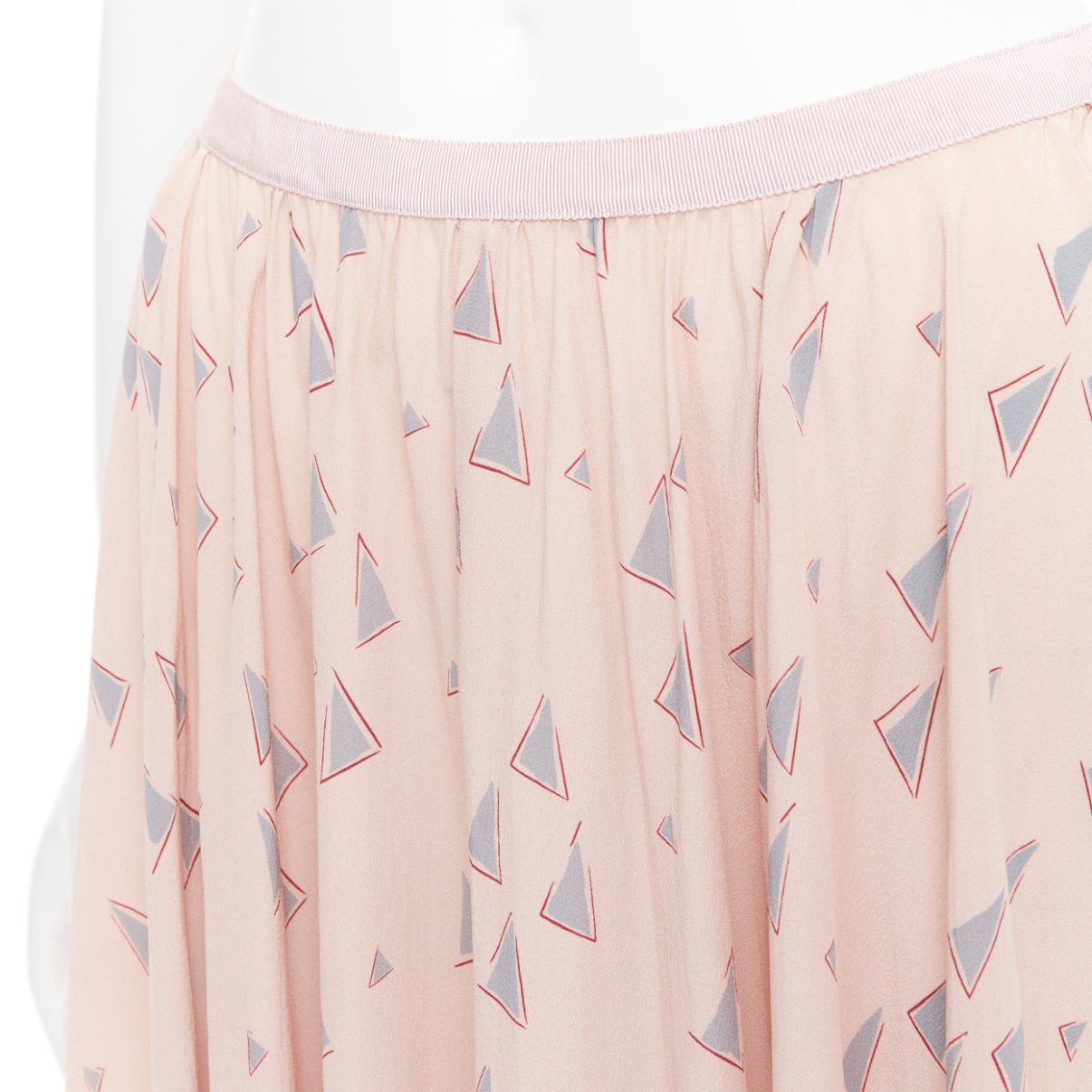 Valentino Triangle Print Skirt - Image 10