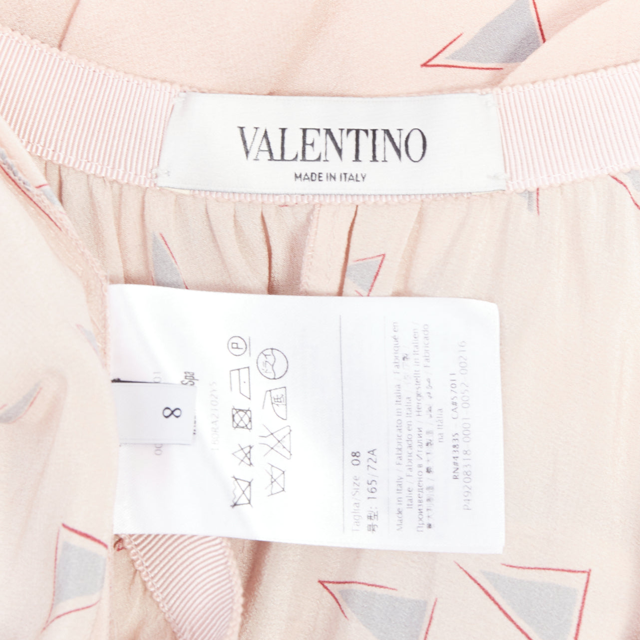 Valentino Triangle Print Skirt - Image 11
