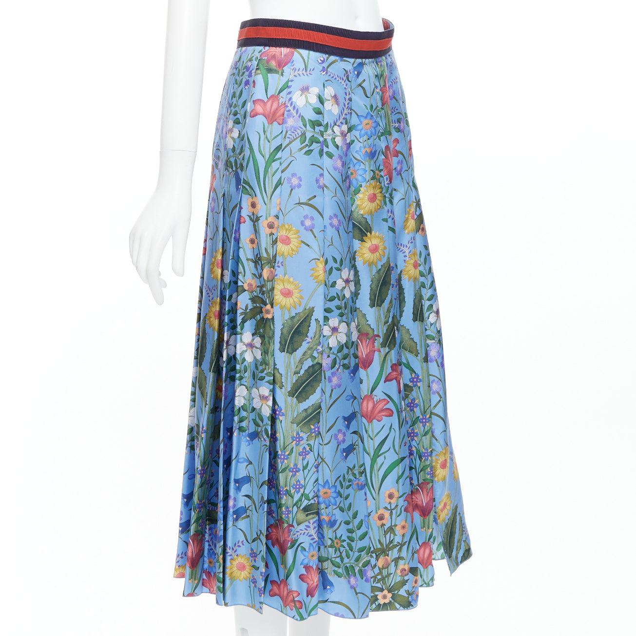 Gucci Bloom Pleated Skirt - Image 6