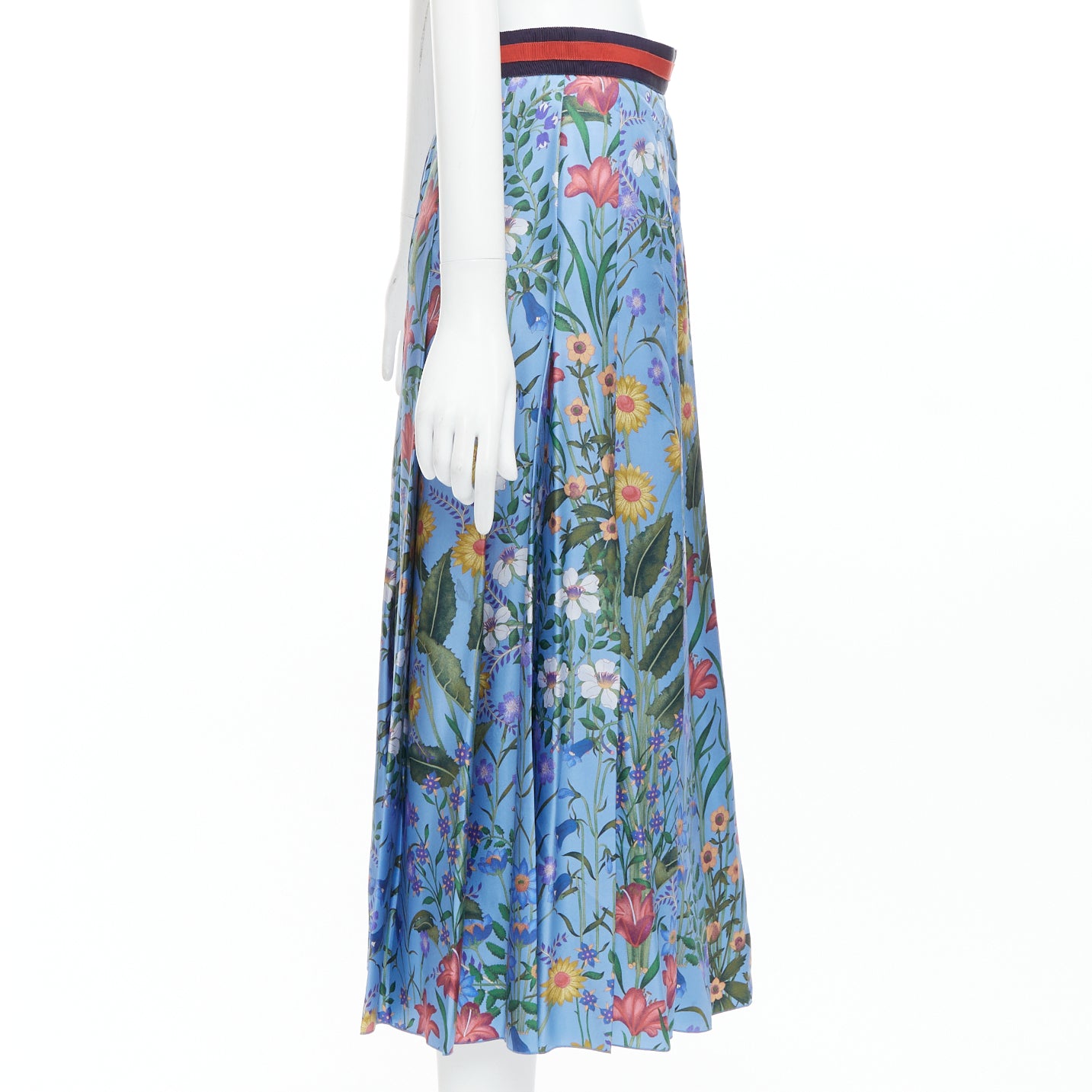 Gucci Bloom Pleated Skirt - 4