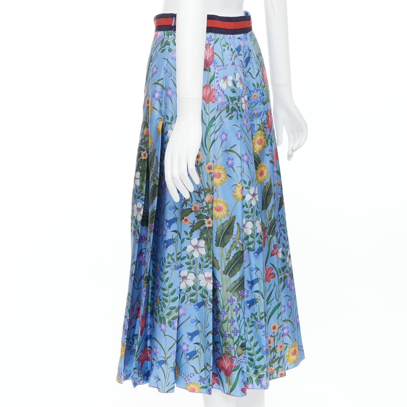 Gucci Bloom Pleated Skirt - Detail 1