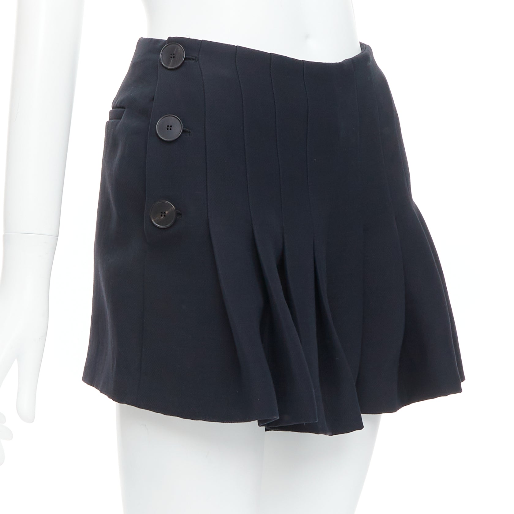 Dior Nautical Pleat Skirt