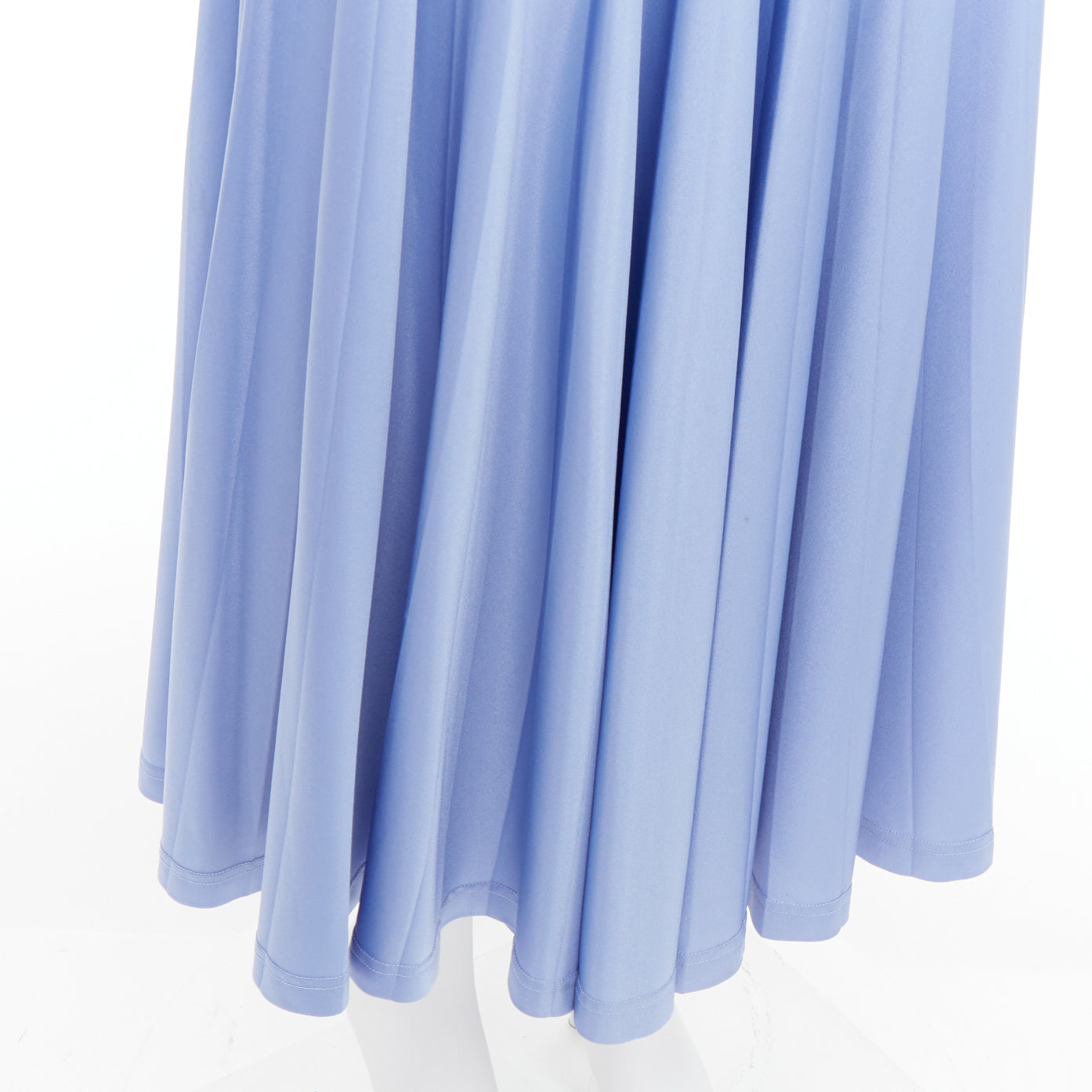 Celine Pleated Blue Skirt - Detail 2