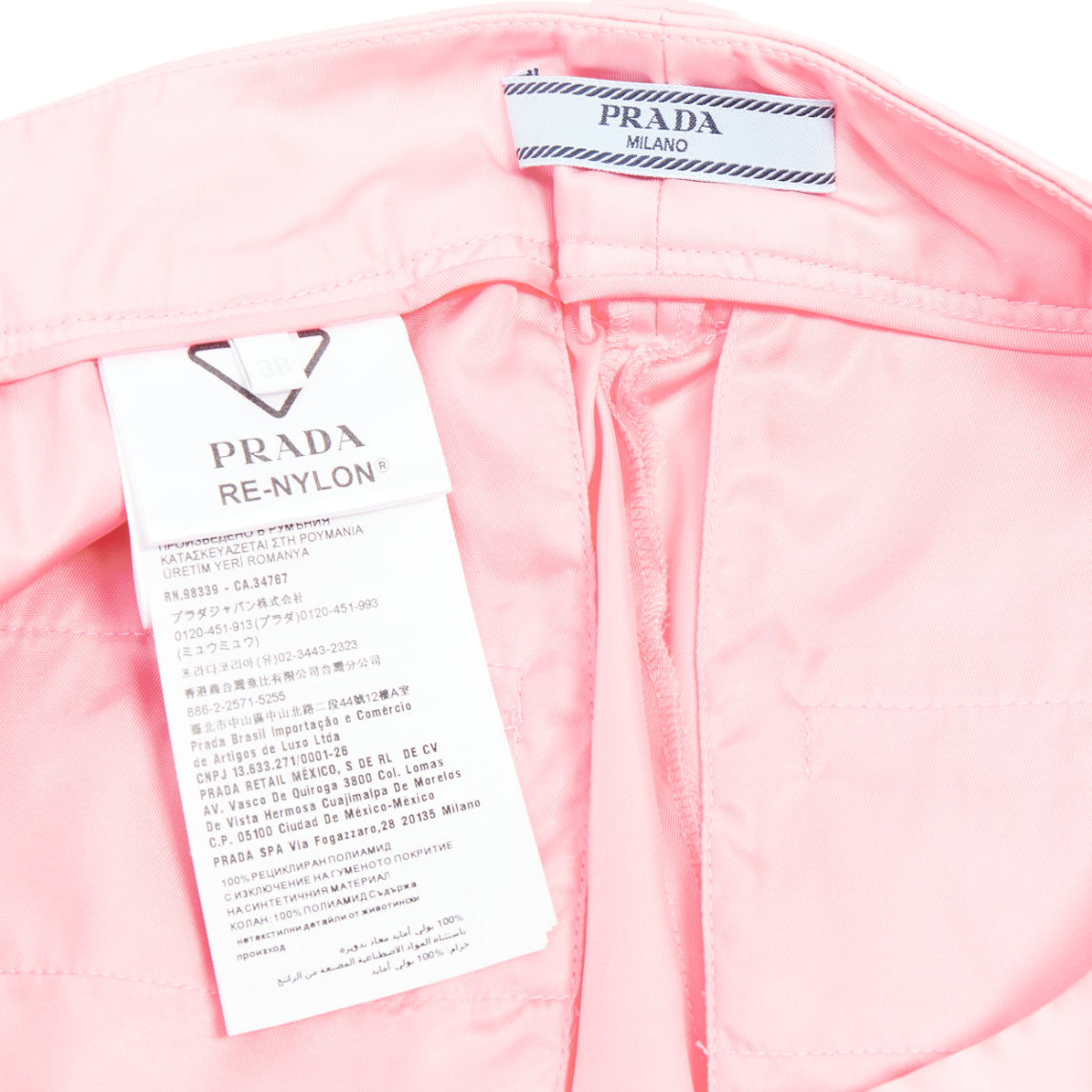 Prada Logo Pouch Shorts - Image 10