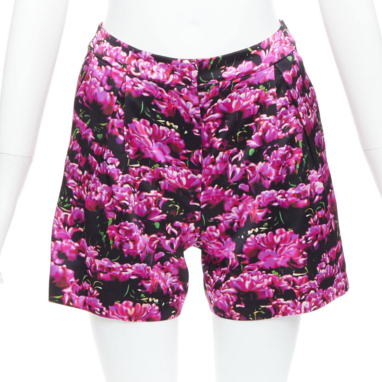 Mary Katrantzou Floral Silk Shorts