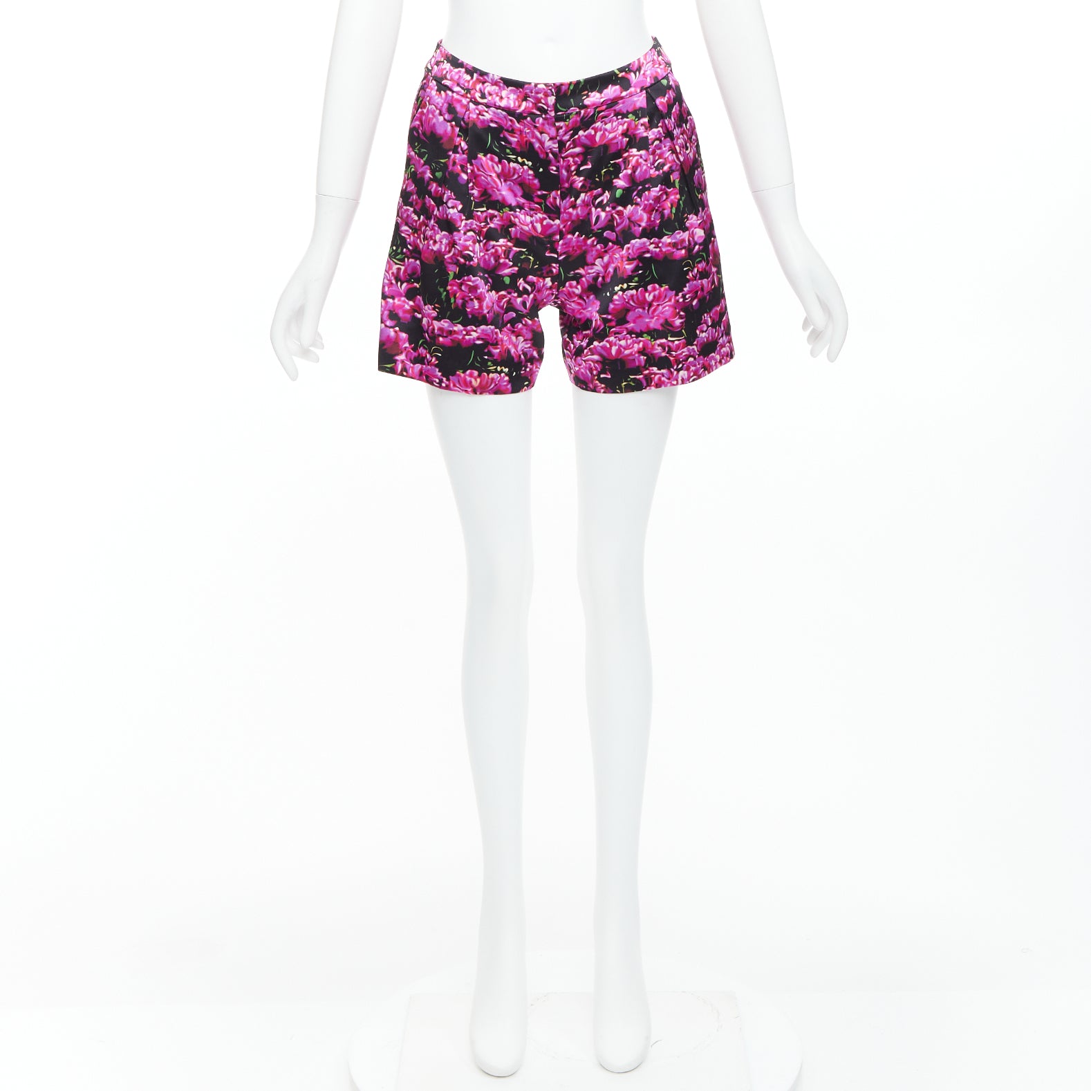 Mary Katrantzou Floral Silk Shorts - Image 11