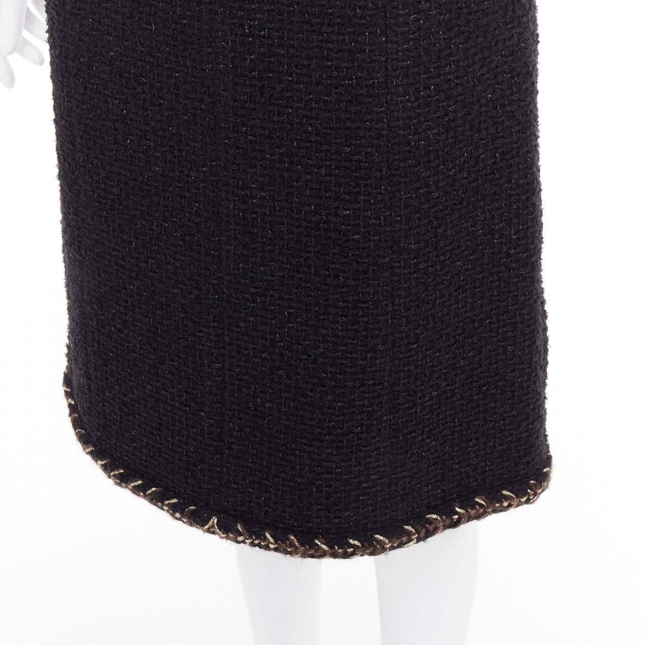 Chanel Braided Tweed Skirt - Detail 2