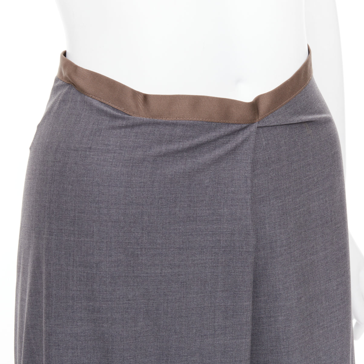 Brunello Cucinelli High Low Skirt - Back view