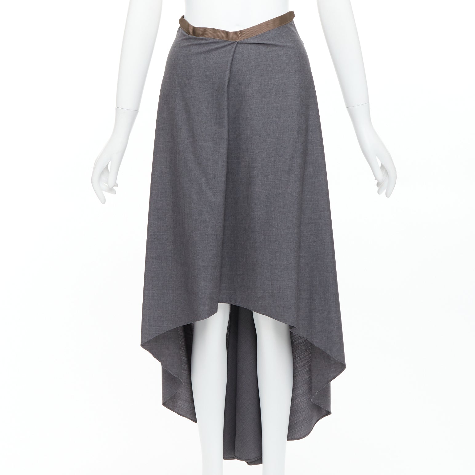 Brunello Cucinelli High Low Skirt - Image 6