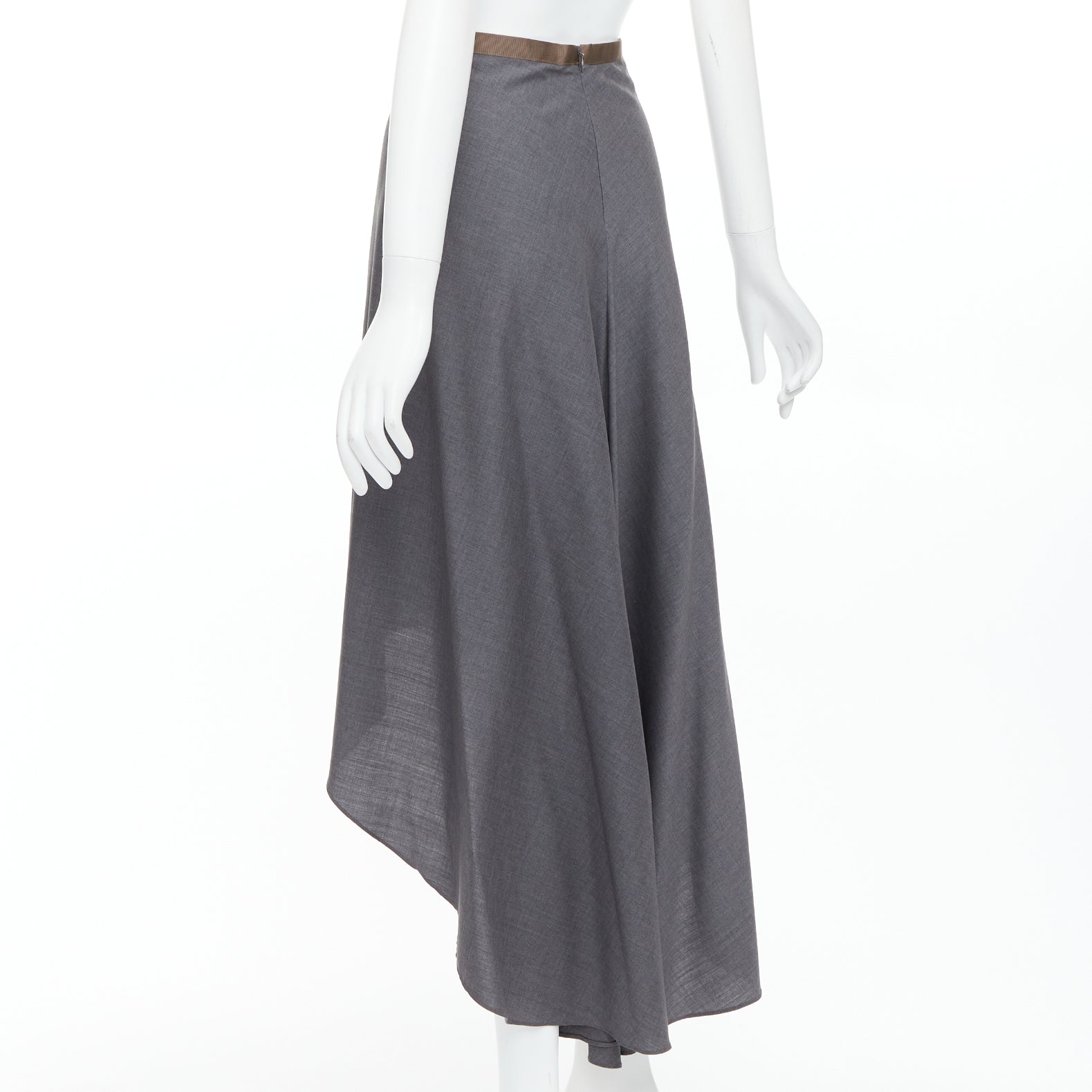 Brunello Cucinelli High Low Skirt - Detail 1