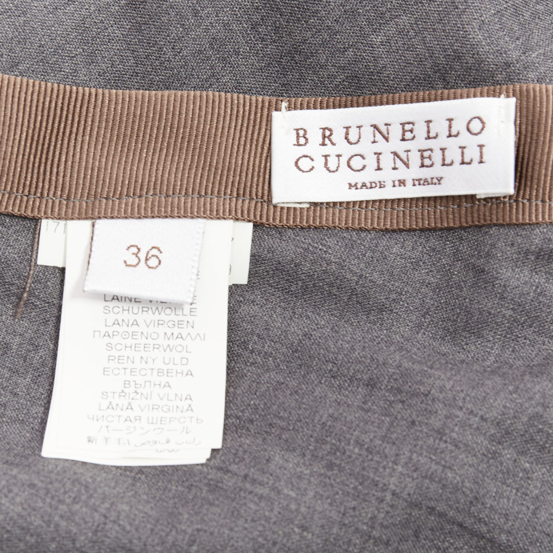 Brunello Cucinelli High Low Skirt - Image 10