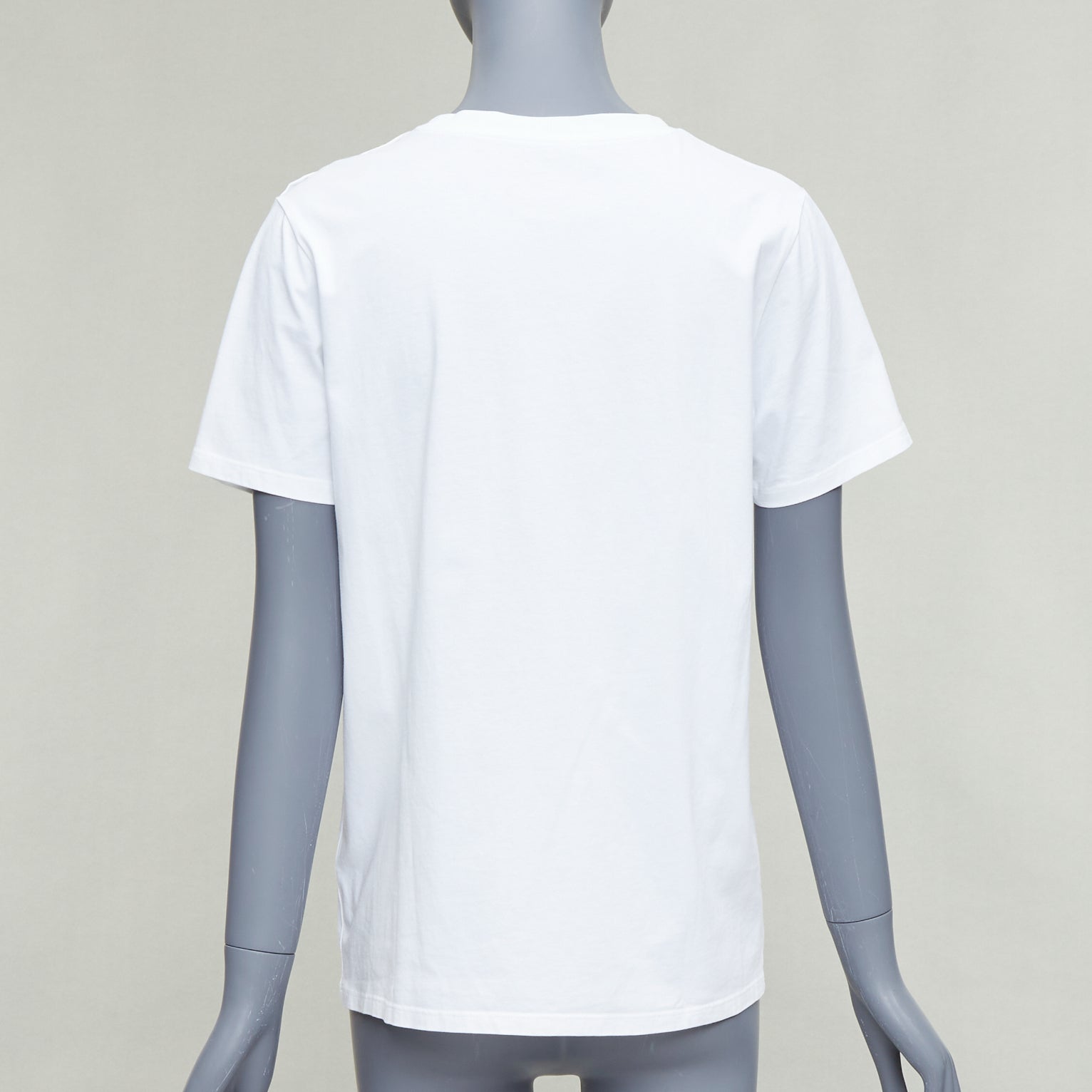 Balmain Gold Foil Logo Tee - Side view