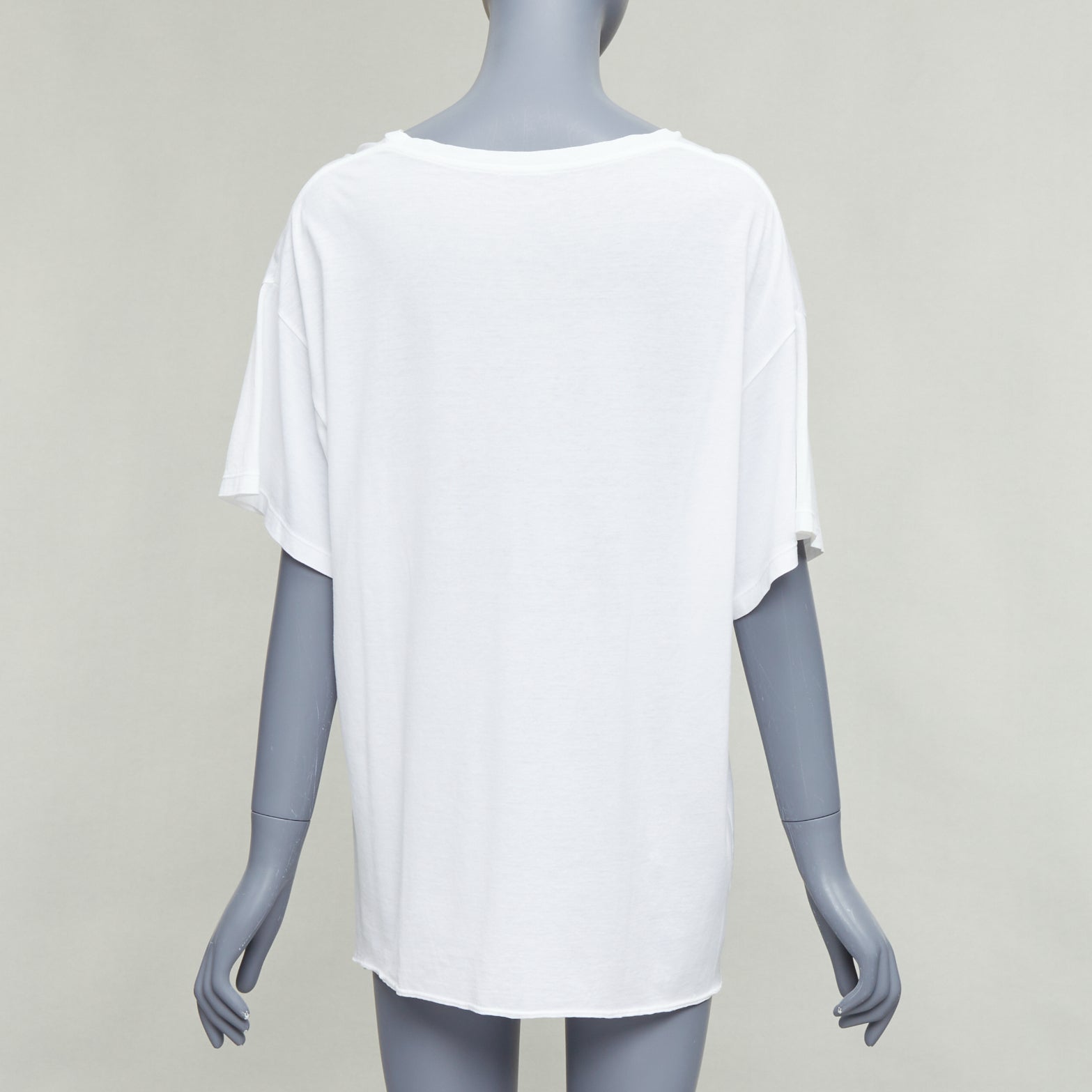 Saint Laurent Varsity Logo Tee - Side view