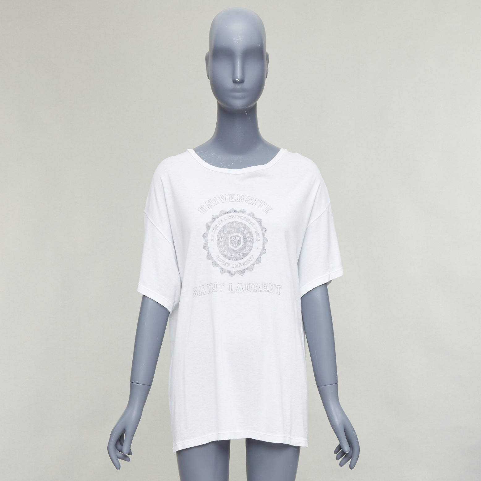 Saint Laurent Varsity Logo Tee - Image 11