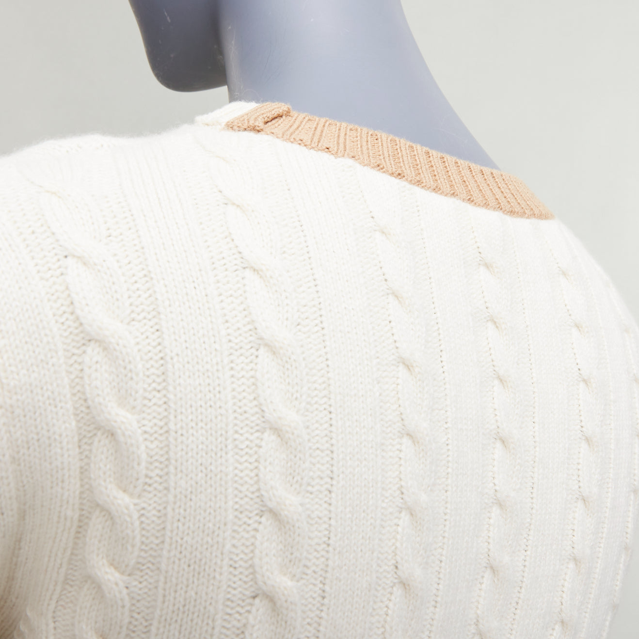 Loewe Cable Knit Sweater - Detail 2
