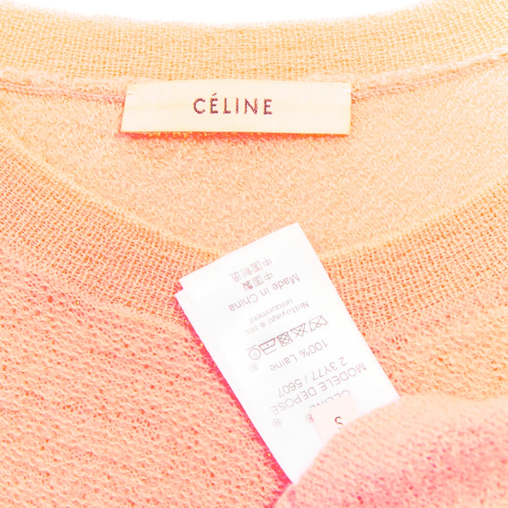 Celine Neon Coral Sweater - Image 10
