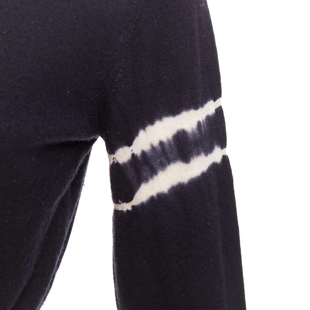 Miu Miu Tie Dye Pullover Black Cashmere Good - Back View