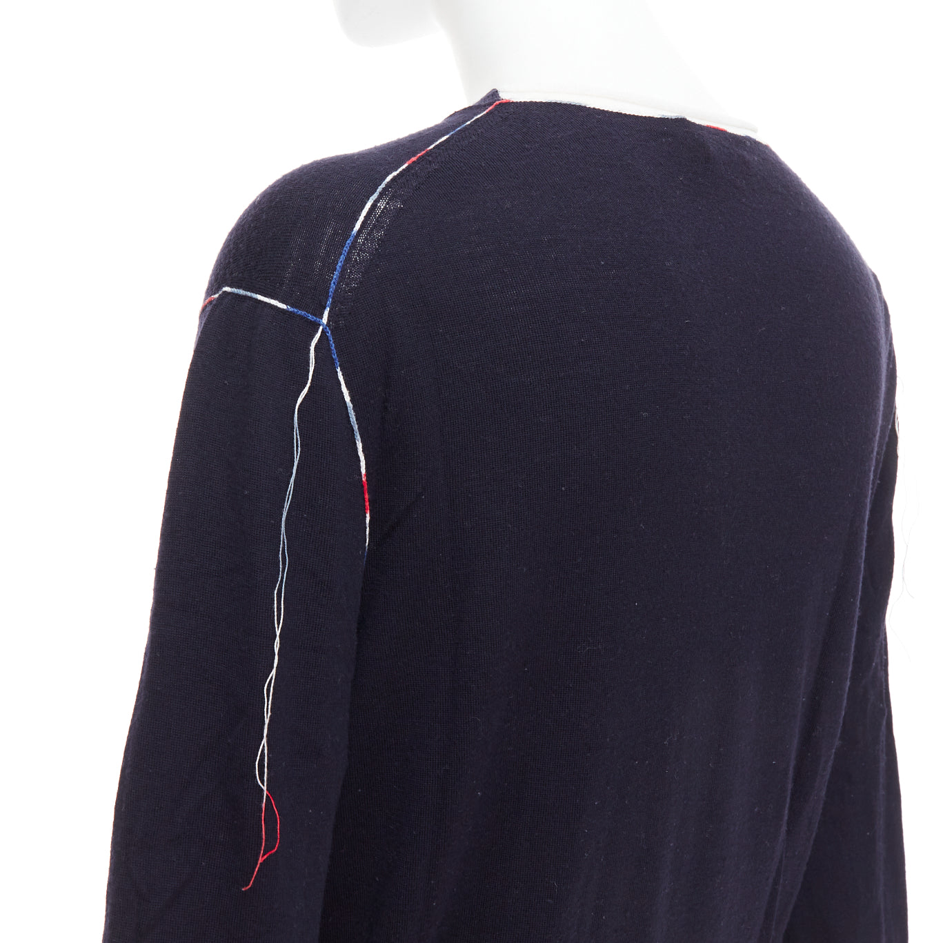 Celine Multicolor Logo Sweater - Back view