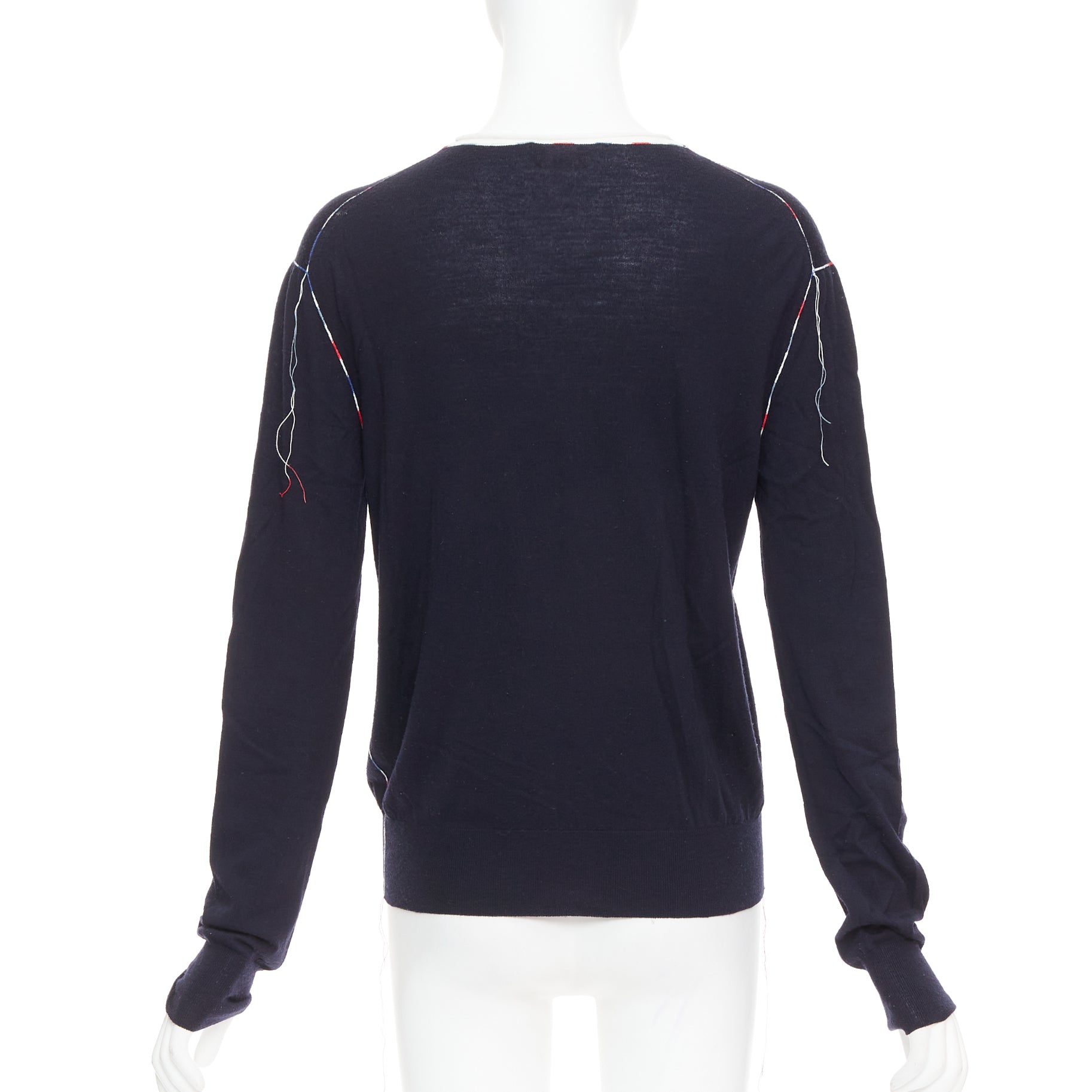 Celine Multicolor Logo Sweater - Side view