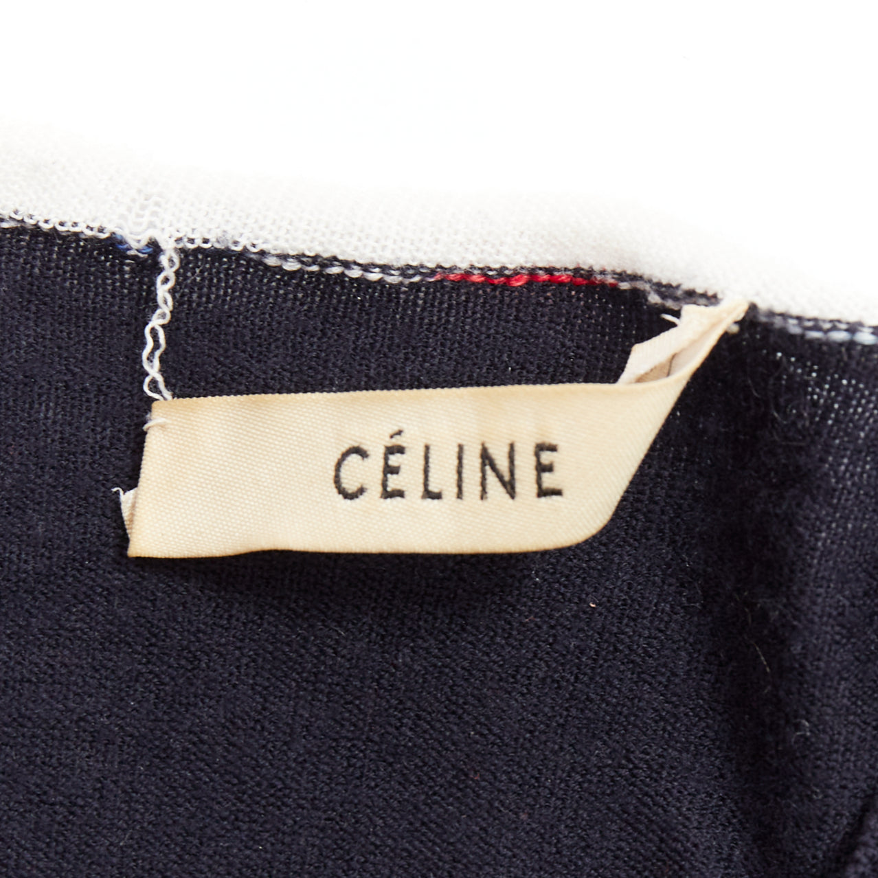 Celine Multicolor Logo Sweater - Image 10