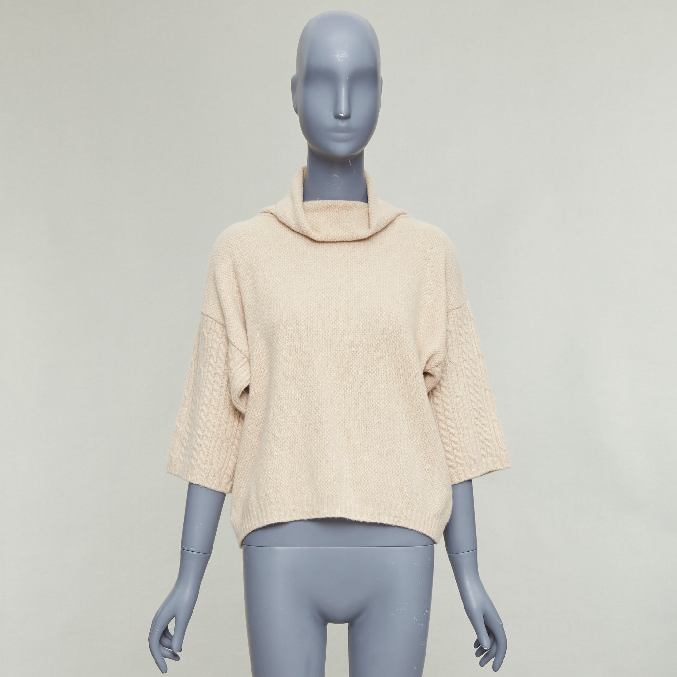 Max Mara Cable Knit Sleeve Sweater - Image 11